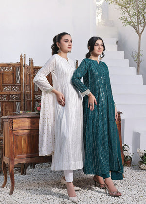 Teal Pishwas for Women