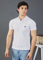 White Polo Shirt for Men