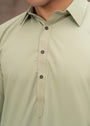 Mint green Shalwar Kameez for Men