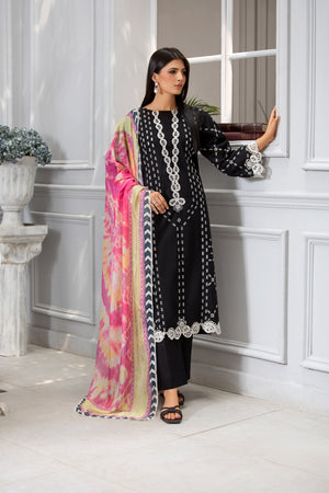 Black Kurta Set for Women