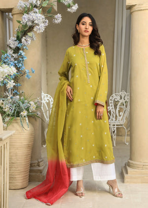 Lime green Kurta Set for Women