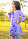 Lavender Kurta Set for Girl
