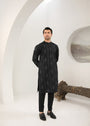 Black Kurta Set for Men