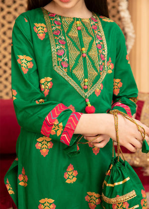 Green Gharara for Girl