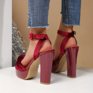 Maroon Heels for Women