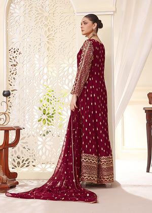 Maroon Maxi for Women