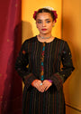 Black Kurta Set for Women