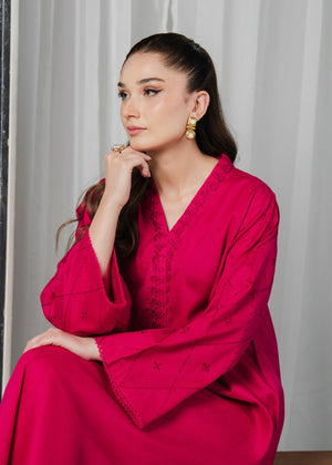 Hot pink Kurta Set for Women