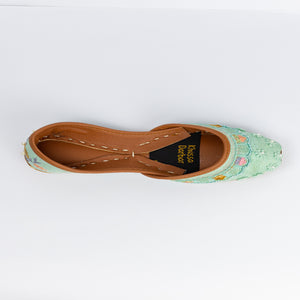 Green Khussa for Women