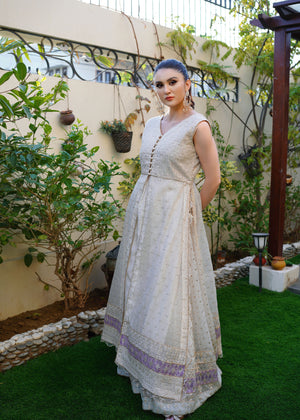 Off-white Lehenga for Women