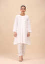 White Short Frock for Women