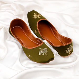 Olive Khussa for Women