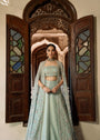 Ice blue Kurta Set for Women