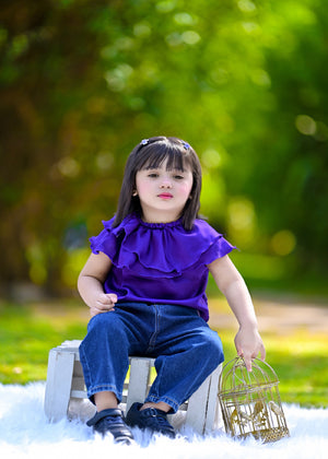 Purple Top for Girl
