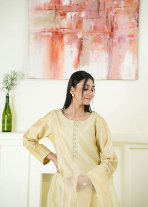 Vanilla Kurta Set for Women