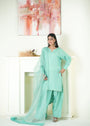 Turquoise Kurta Set for Women