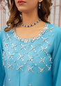 Sky blue Kurta Set for Women
