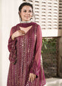 Plum Gown for Women