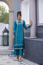 Green Kurta Set for Women