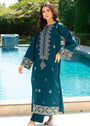 Teal Kurta Set for Women