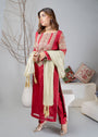 Maroon Kurta Set for Women