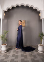 Navy blue Saree for Women