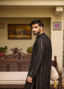 Black Kurta Set for Men