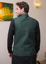 Green Waistcoat for Men