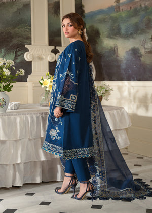 Navy blue Unstitched for Women