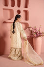 Cream Gharara for Girl