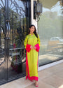 Neon green Kaftan for Women