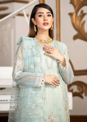 Ice blue Kurta Set for Women