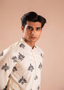 Cream Kurta Set for Men