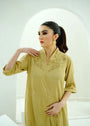 Apple green Kurta Set for Women