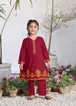 Red Short Frock for Girl