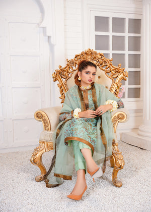Aquamarine Kurta Set for Women