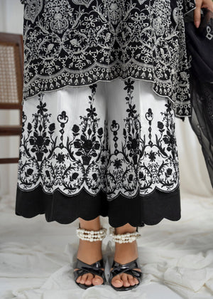 Black Kurta Set for Women