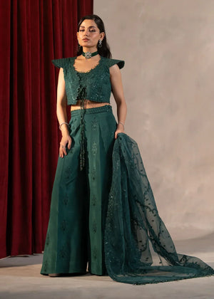 Emerald green Sharara for Women