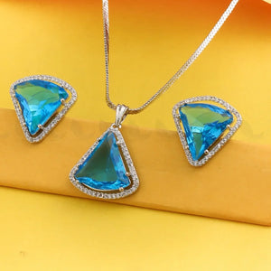 Blue Jewelry Set for Women