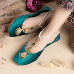 Green Khussa for Women