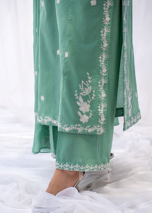 Turquoise Kurta Set for Women