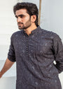 Grey Kurta Set for Men