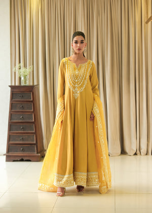 Mustard Pishwas for Women