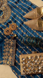 Teal Kurta Set for Women