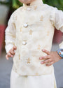 Off-white Waistcoat for Boy