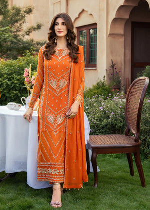 Orange Unstitched for Women
