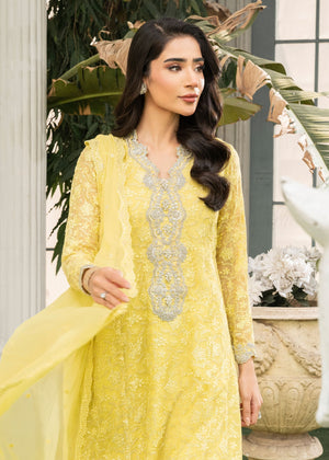 Lemon Kurta Set for Women
