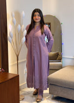 Mauve Kurta Set for Women