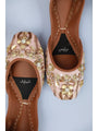 Baby pink Khussa for Women