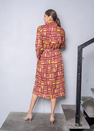 Maroon Dress for Women